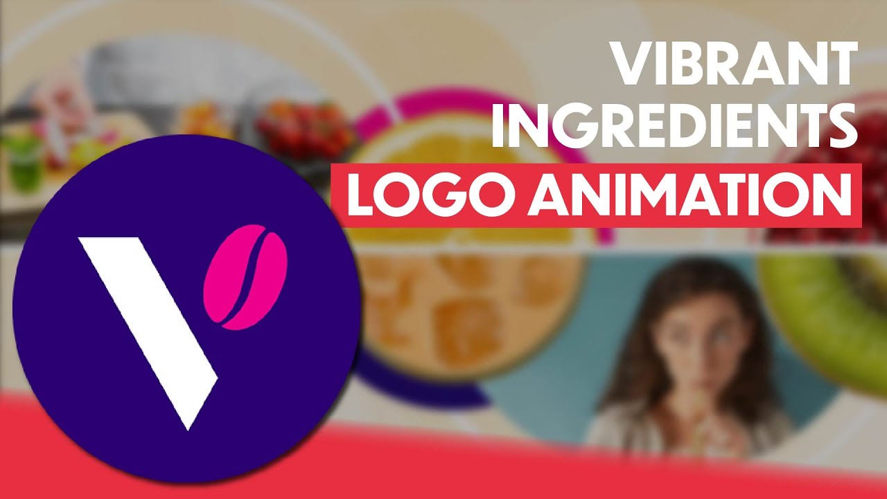 A Bold First Impression | Vibrant Ingredients Logo Animation Reveal