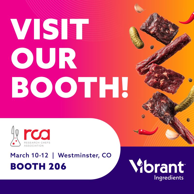 Come say hello at the Research Chefs Association Show